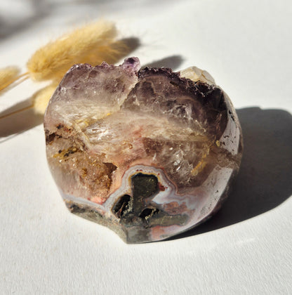 XL Gemstone Raw Amethyst Cathedral Cluster – #13 1542 grams