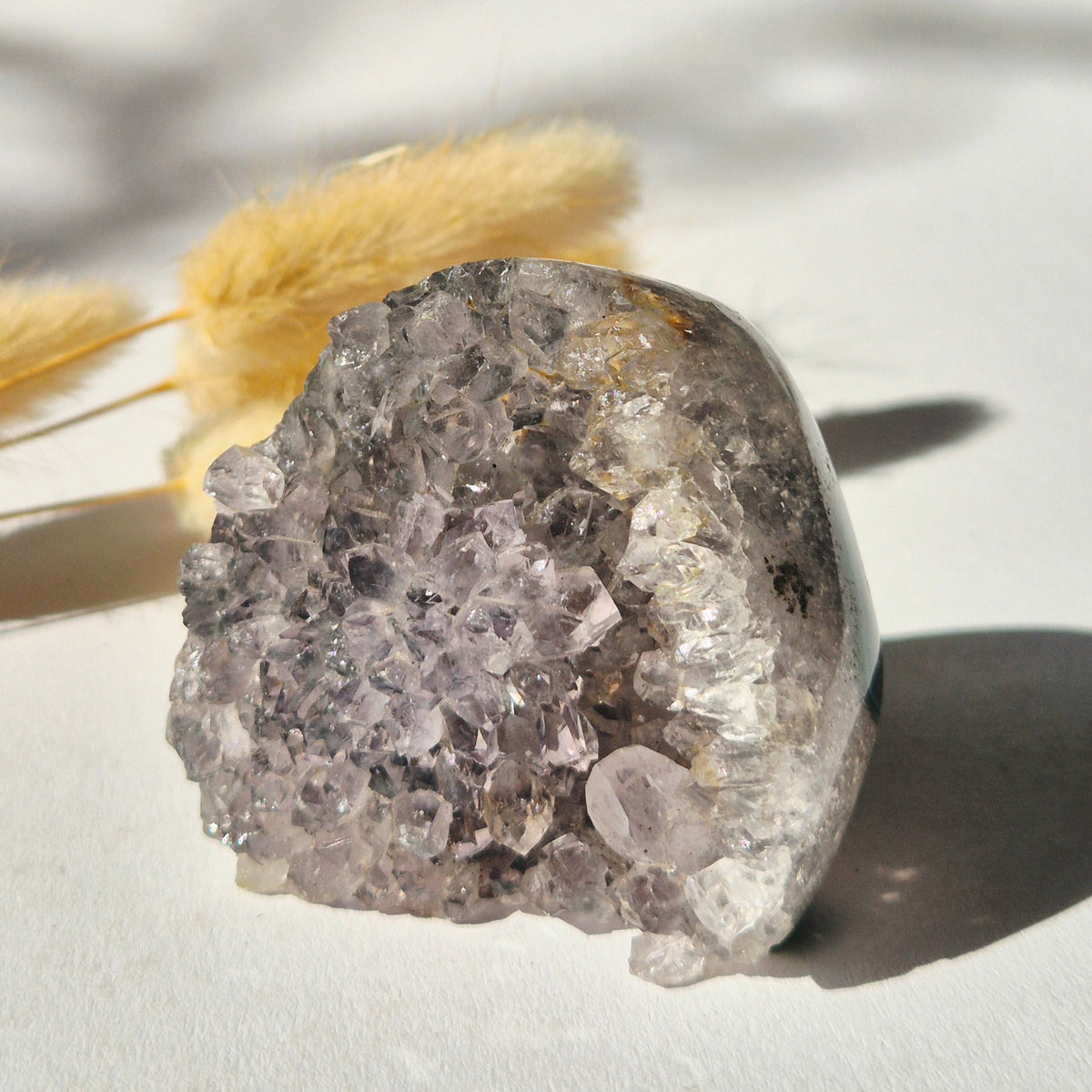 XL Edelstein Roher Amethyst Kathedralencluster – Nr. 13 1542 Gramm