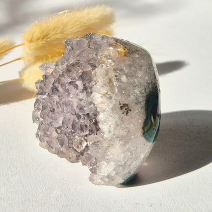 XL Edelstein Roher Amethyst Kathedralencluster – Nr. 13 1542 Gramm