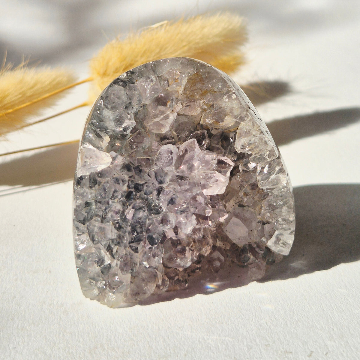 XL Edelstein Roher Amethyst Kathedralencluster – Nr. 13 1542 Gramm
