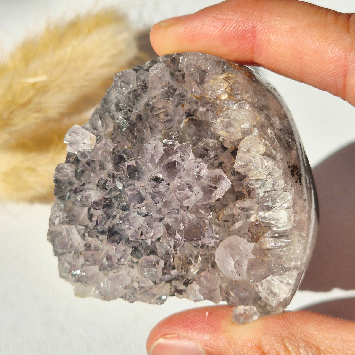 XL Edelstein Roher Amethyst Kathedralencluster – Nr. 13 1542 Gramm