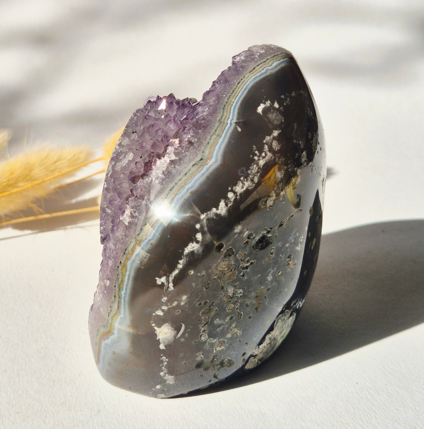 XL Gemstone Raw Amethyst Cathedral Cluster – #13 1542 grams