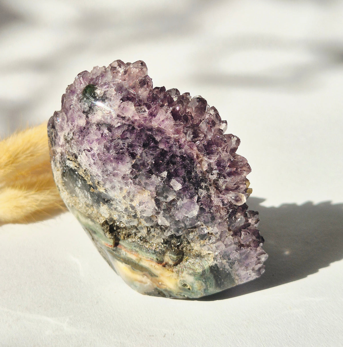 XL Edelstein Roher Amethyst Kathedralencluster – Nr. 13 1542 Gramm