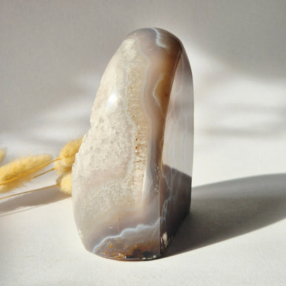 Agaat Druzy Geode Freeform uit Uruguay – 759 g