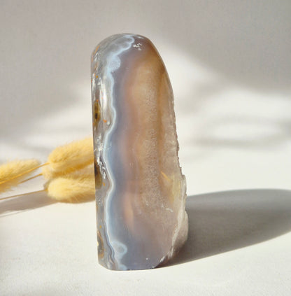 Agaat Druzy Geode Freeform uit Uruguay – 759 g
