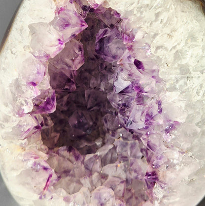 Amethist Geode Flame met Agaat – 1545 g