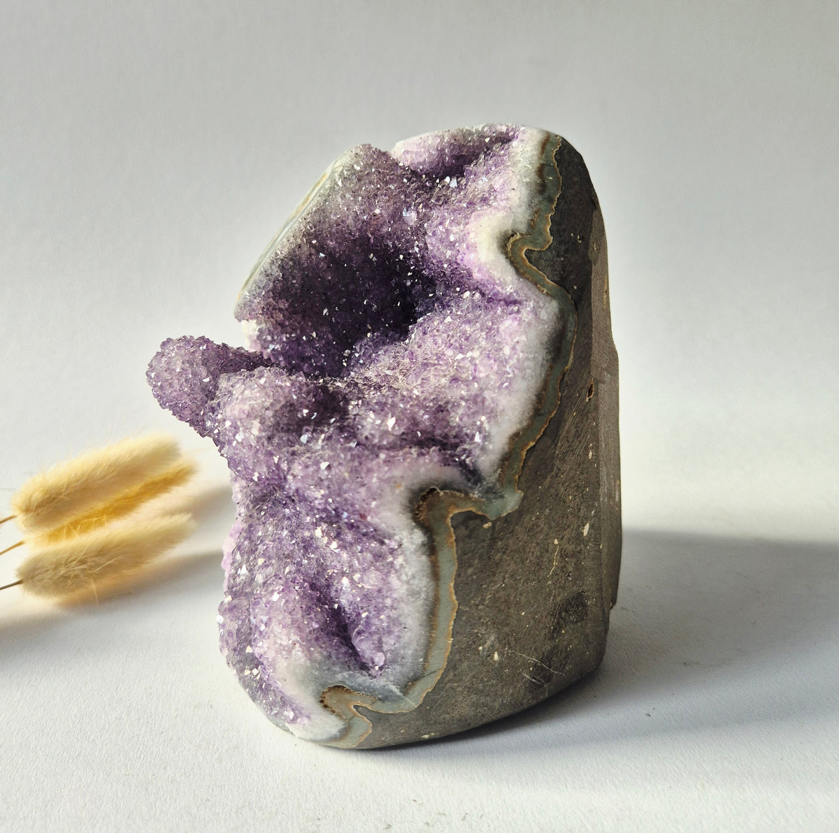 XL Edelstein Roher Amethyst Kathedralencluster – Nr. 13 1542 Gramm