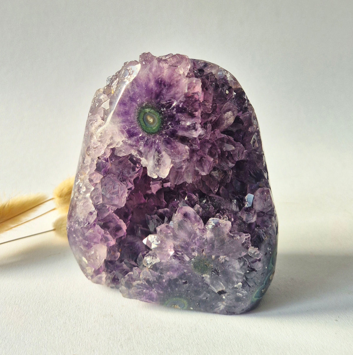 XL Edelstein Roher Amethyst Kathedralencluster – Nr. 13 1542 Gramm