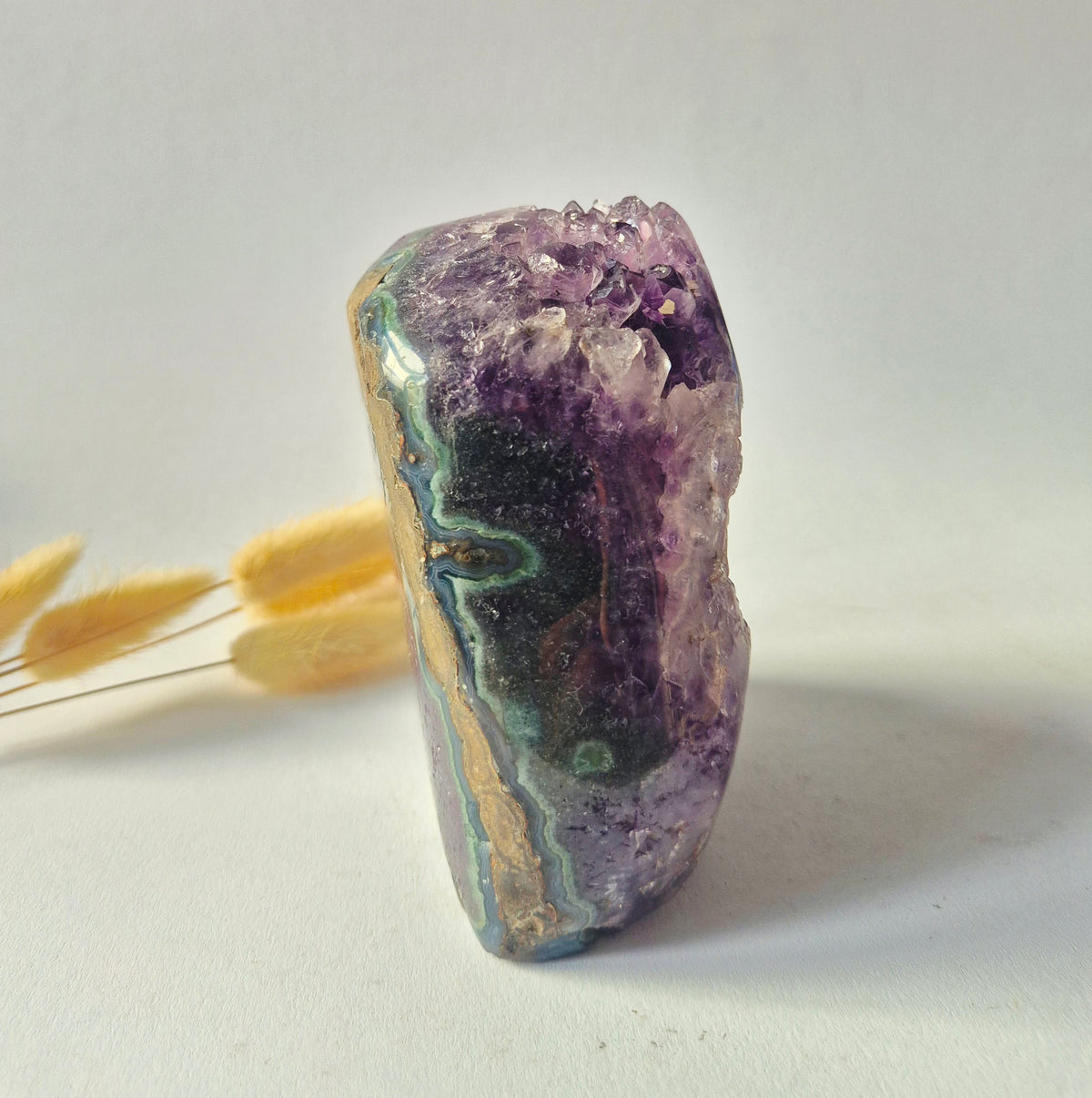 XL Edelstein Roher Amethyst Kathedralencluster – Nr. 13 1542 Gramm