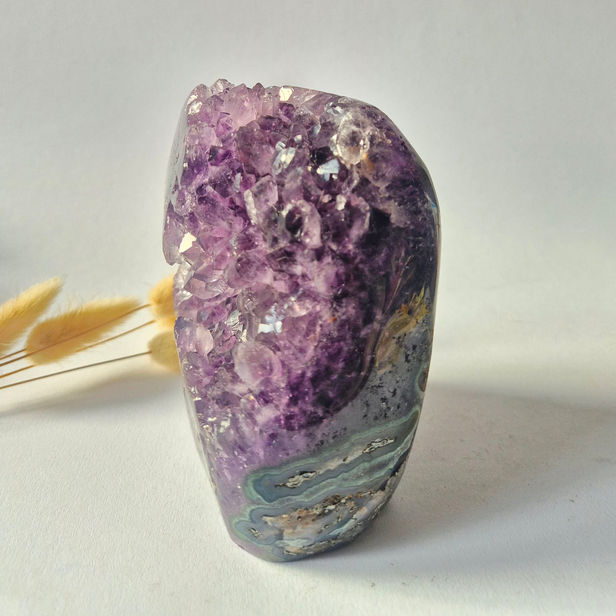 XL Edelstein Roher Amethyst Kathedralencluster – Nr. 13 1542 Gramm