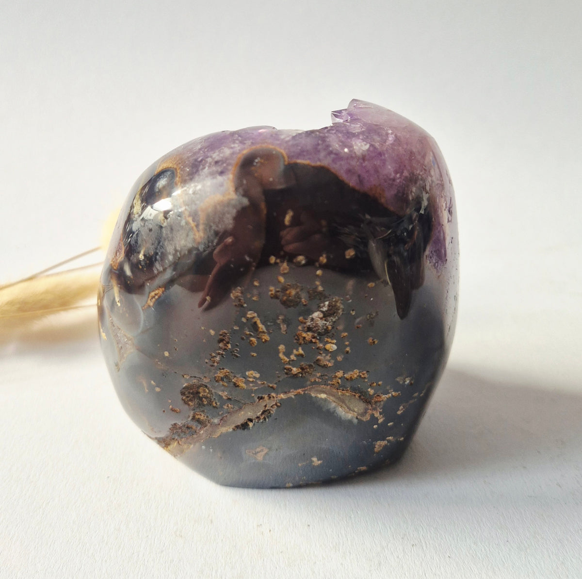 XL Edelstein Roher Amethyst Kathedralencluster – Nr. 13 1542 Gramm