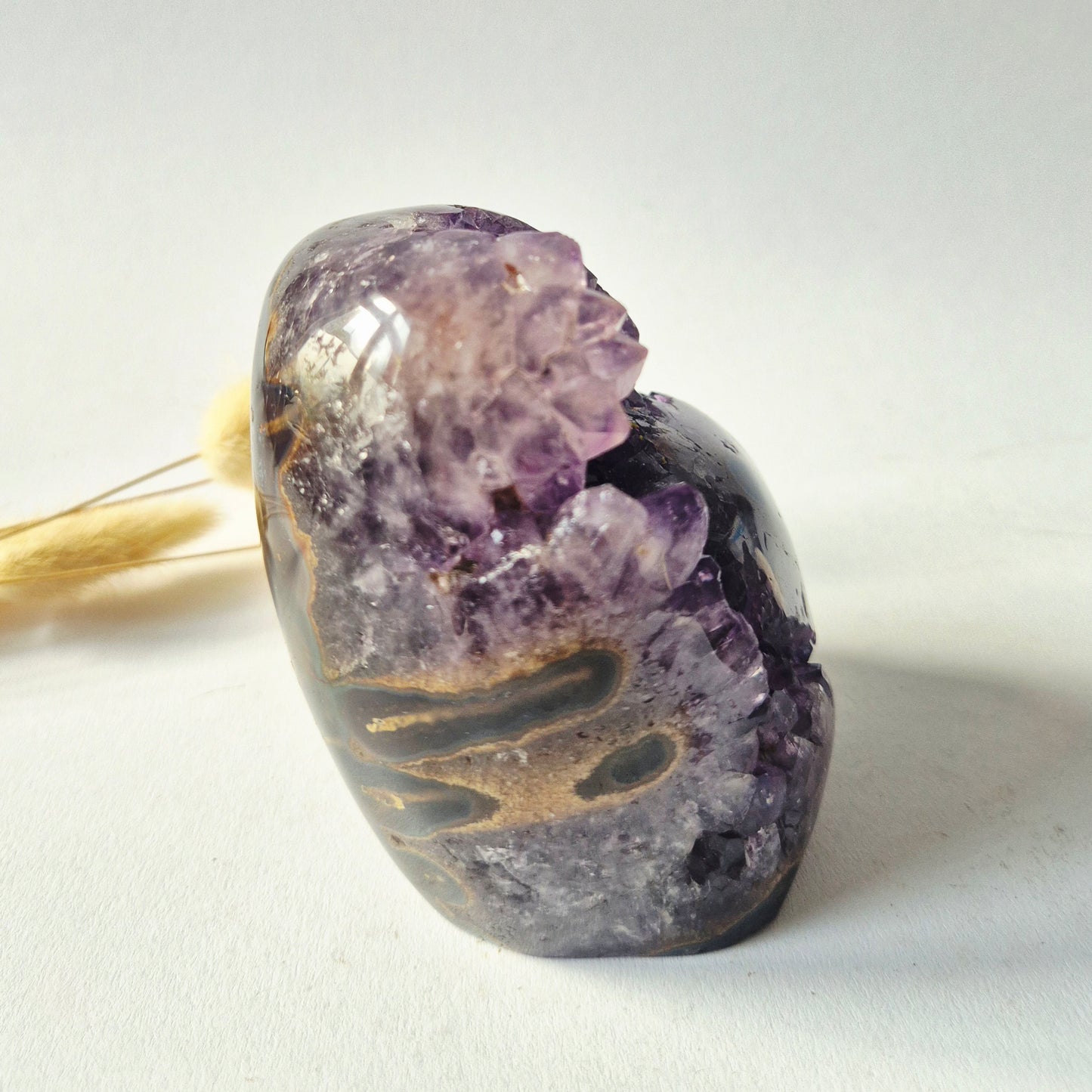 XL Edelstein Roher Amethyst Kathedralencluster – Nr. 13 1542 Gramm