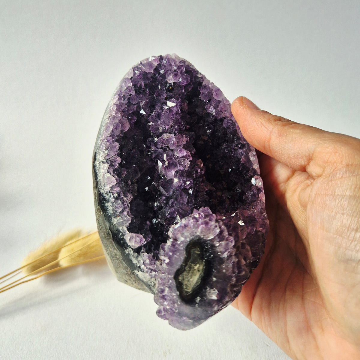 XL Edelstein Roher Amethyst Kathedralencluster – Nr. 13 1542 Gramm