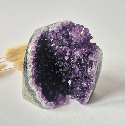 XL Gemstone Raw Amethyst Cathedral Cluster – #13 1542 grams