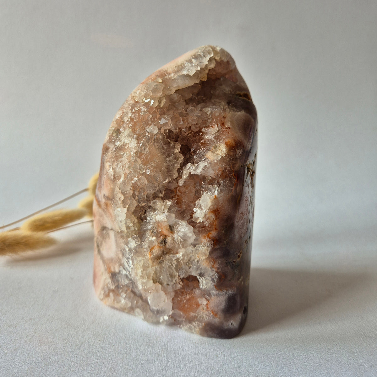 Druzy Pink Amethyst Freeforms &amp; Flames – Magische, sanfte Energie