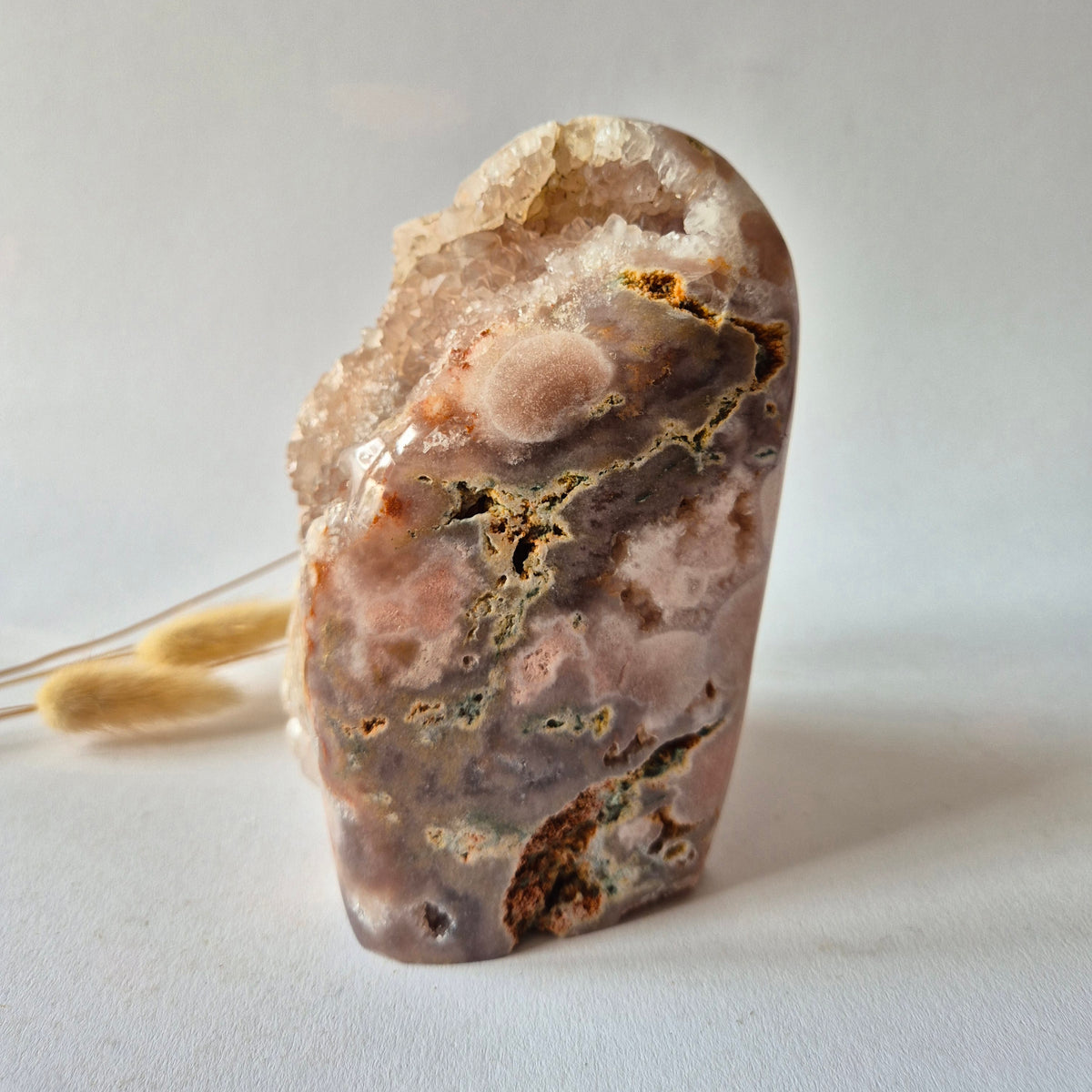 Druzy Pink Amethyst Freeforms &amp; Flames – Magische, sanfte Energie