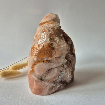 Druzy Pink Amethyst Freeforms &amp; Flames – Magische, sanfte Energie