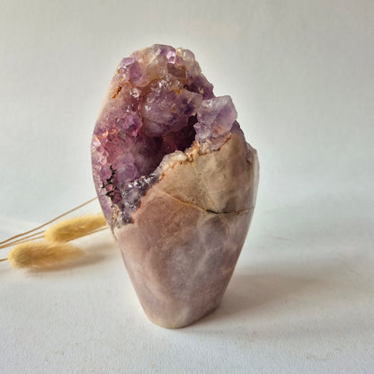 Roze Amethist Druzy Freeform 800gram – Natuurlijke Pink Amethyst uit Brazilië