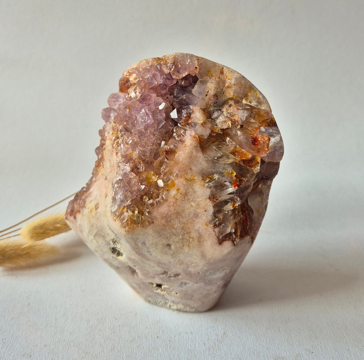 Roze Amethist Druzy Freeform 1041gram – Natuurlijke Pink Amethyst uit Brazilië