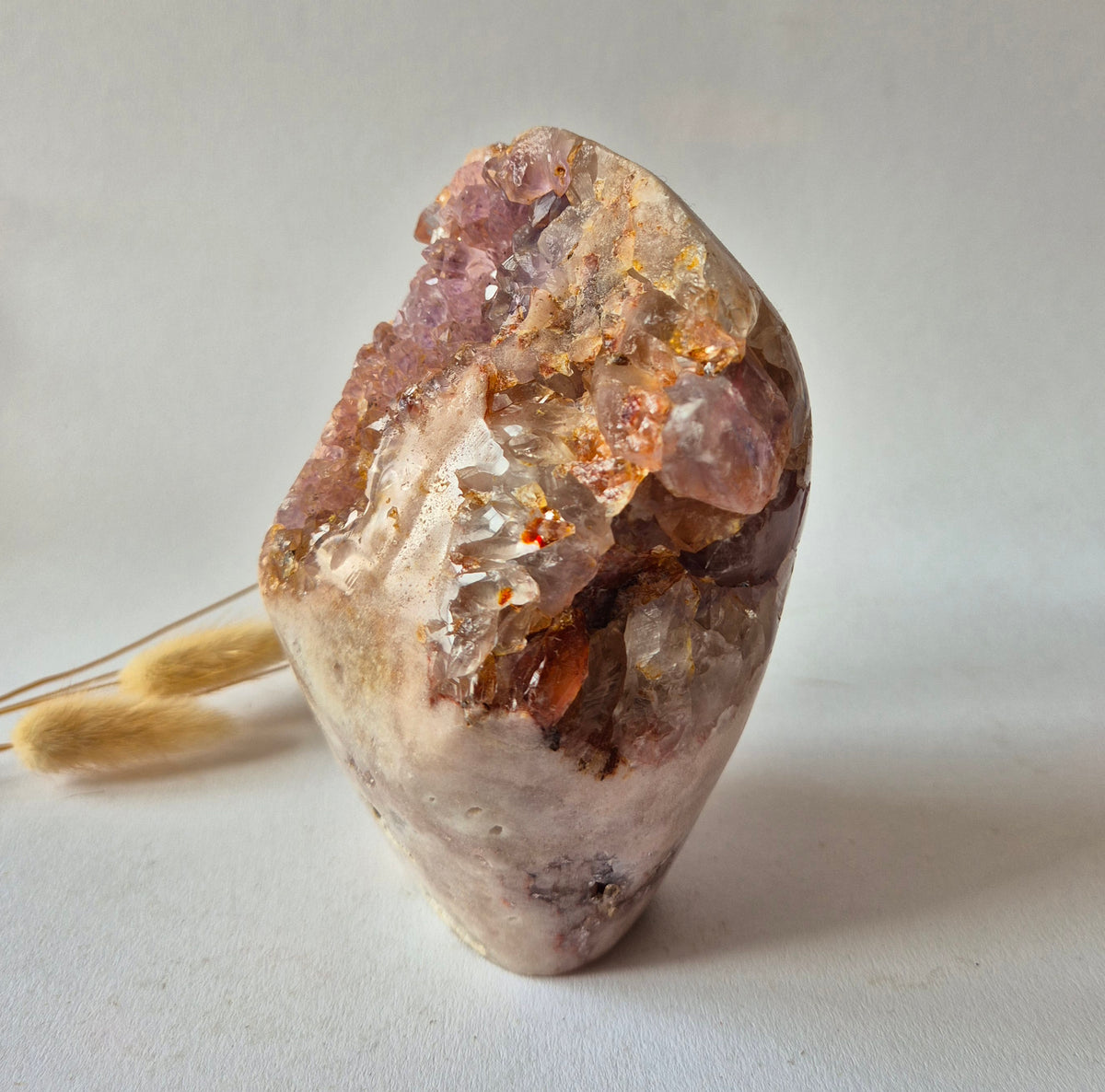 Roze Amethist Druzy Freeform 1041gram – Natuurlijke Pink Amethyst uit Brazilië
