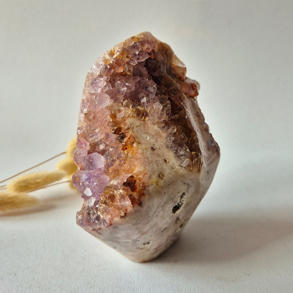 Roze Amethist Druzy Freeform 1041gram – Natuurlijke Pink Amethyst uit Brazilië