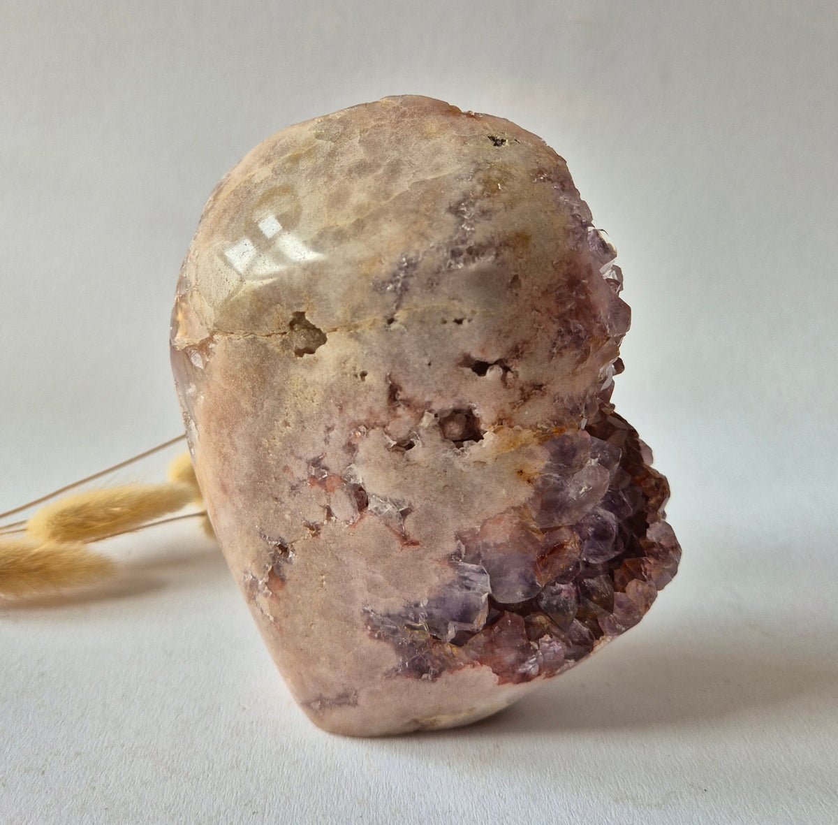 Roze Amethist Druzy Freeform 1041gram – Natuurlijke Pink Amethyst uit Brazilië