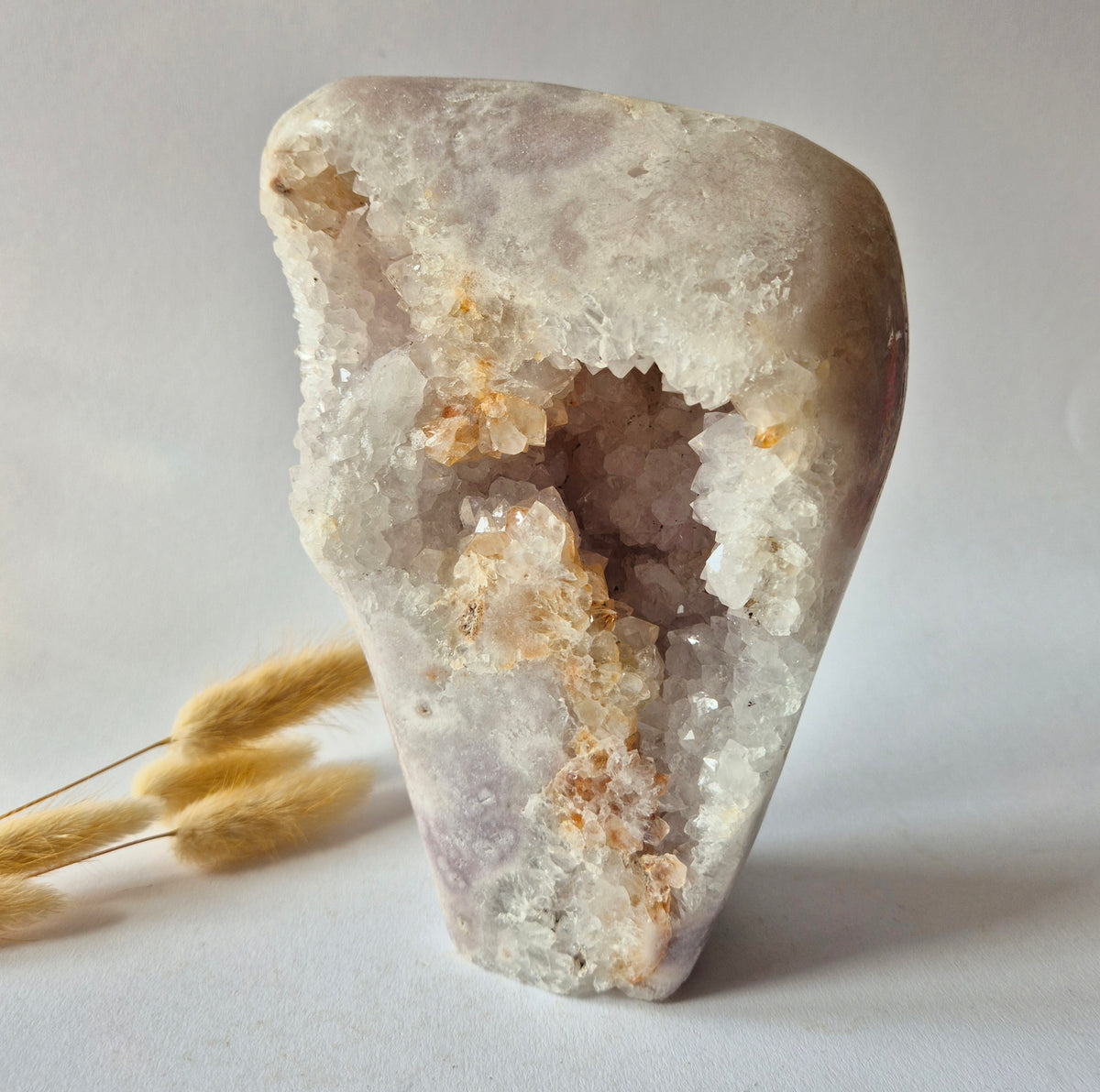 Druzy Pink Amethyst Freeforms &amp; Flames – Magische, sanfte Energie