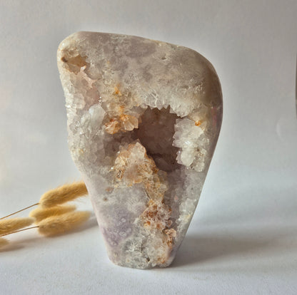 Druzy Pink Amethyst Freeforms &amp; Flames – Magische, sanfte Energie