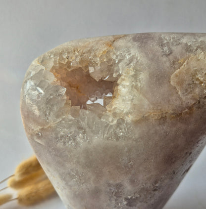 Druzy Pink Amethyst Freeforms &amp; Flames – Magische, sanfte Energie