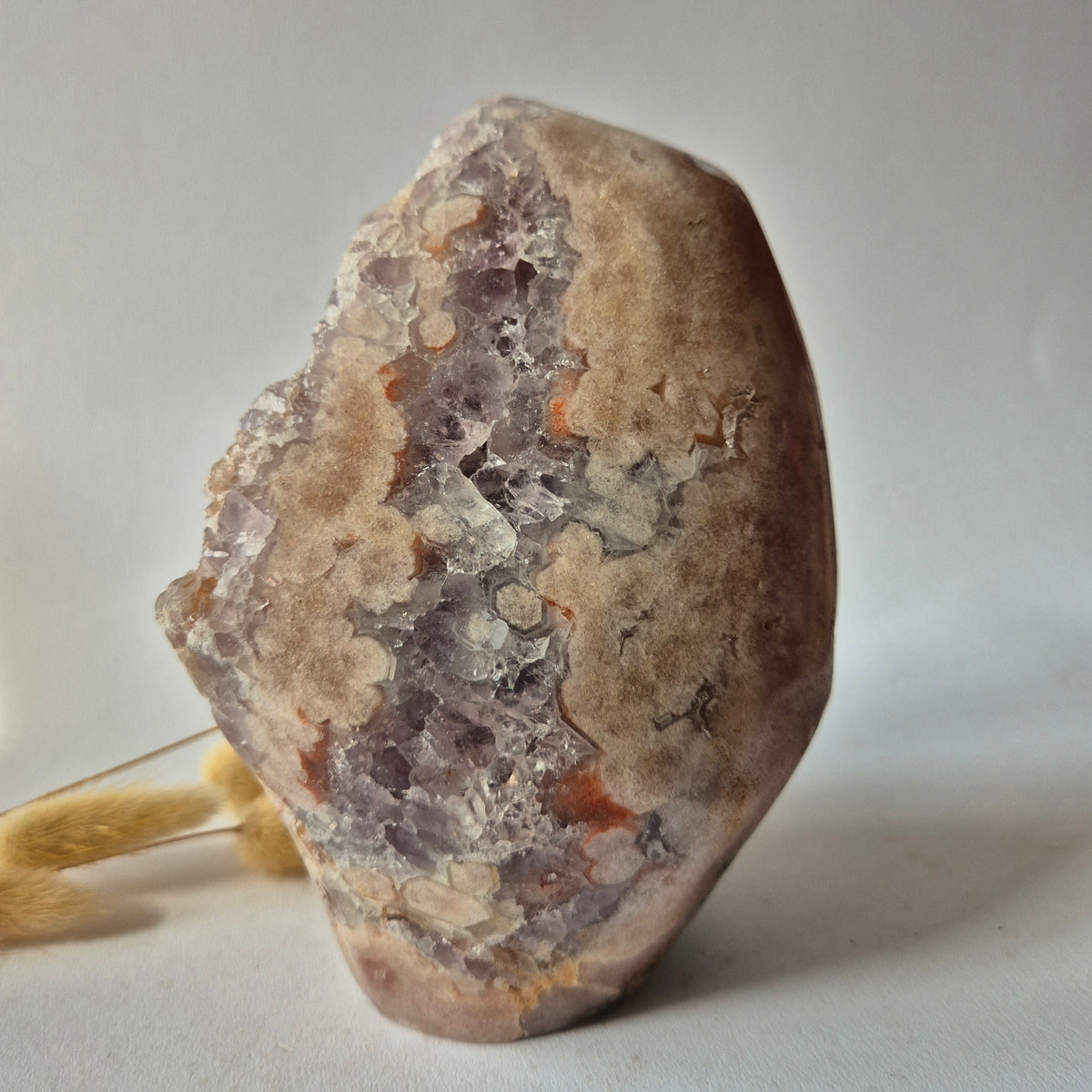 Gemstone Blue Moonstone Flame 7-9cm With Beautiful Flash