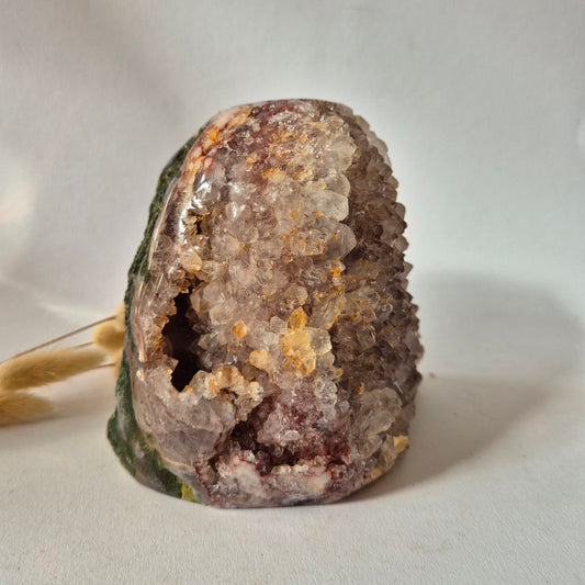 Druzy Pink Amethyst Freeforms &amp; Flames – Magische, sanfte Energie