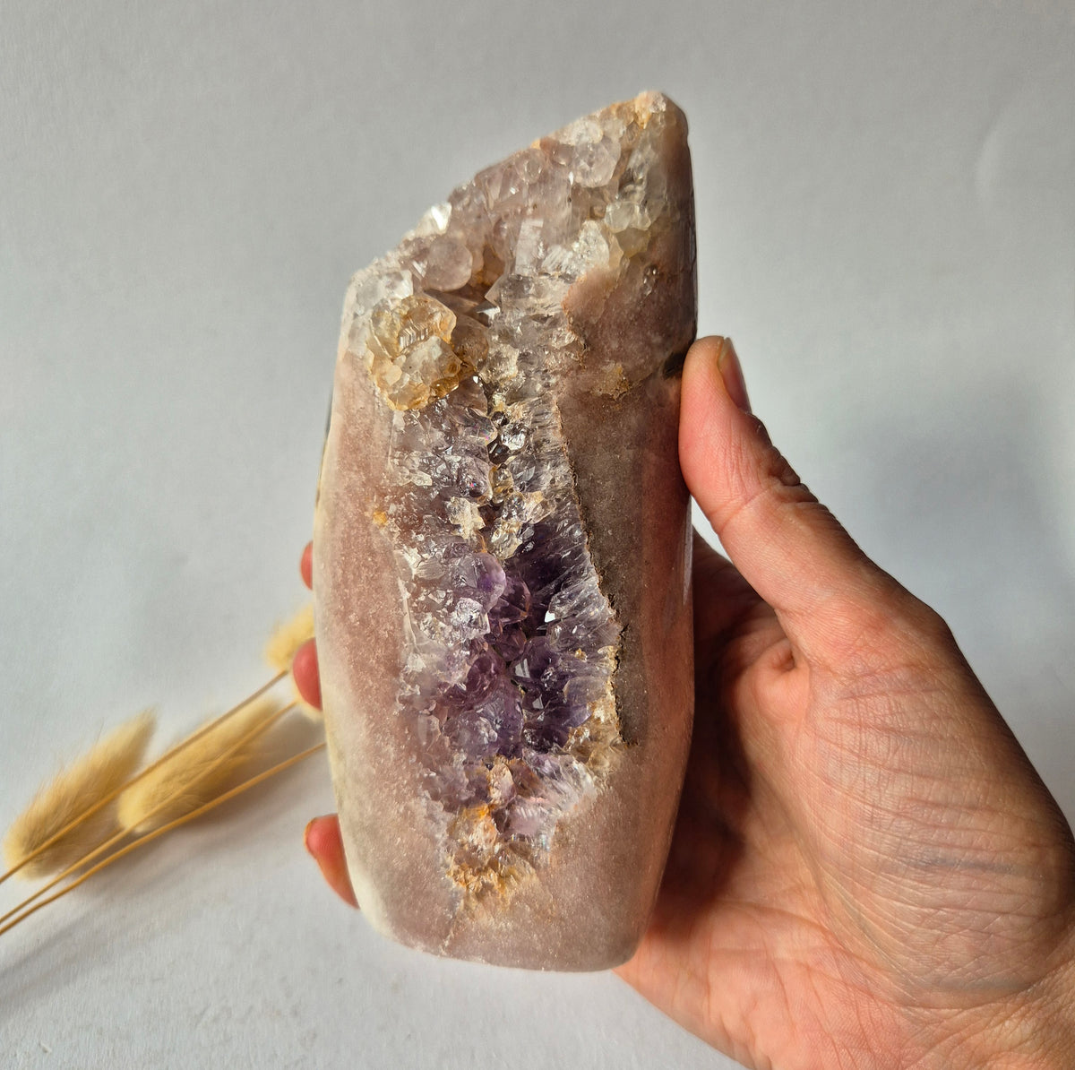 Gemstone Blue Moonstone Flame 7-9cm With Beautiful Flash