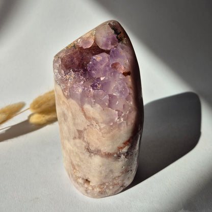 Druzy Pink Amethyst Freeforms &amp; Flames – Magische, sanfte Energie