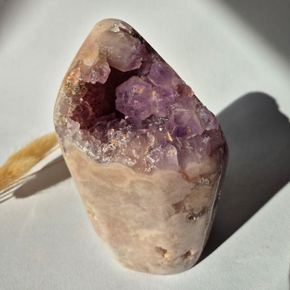Druzy Pink Amethyst Freeforms &amp; Flames – Magische, sanfte Energie