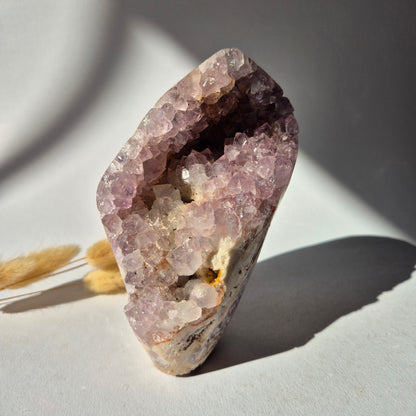 Gemstone Blue Moonstone Flame 7-9cm With Beautiful Flash