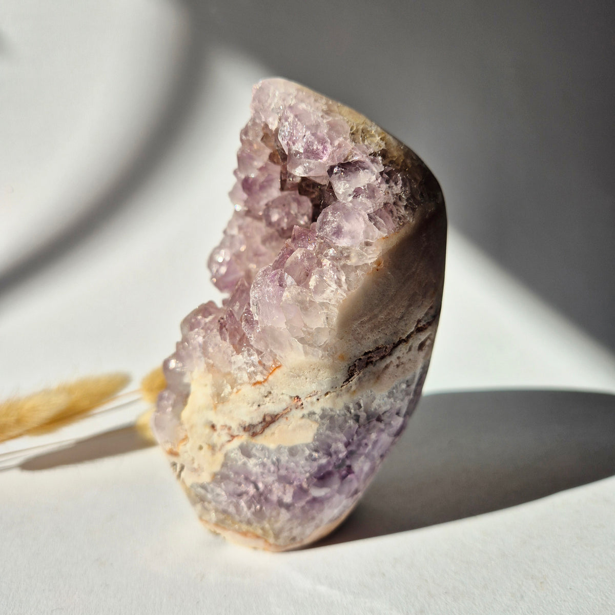 Gemstone Blue Moonstone Flame 7-9cm With Beautiful Flash