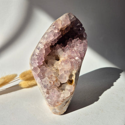 Gemstone Blue Moonstone Flame 7-9cm With Beautiful Flash