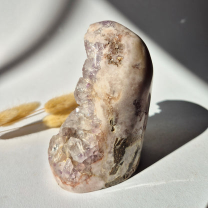 Druzy Pink Amethyst Freeforms &amp; Flames – Magische, sanfte Energie