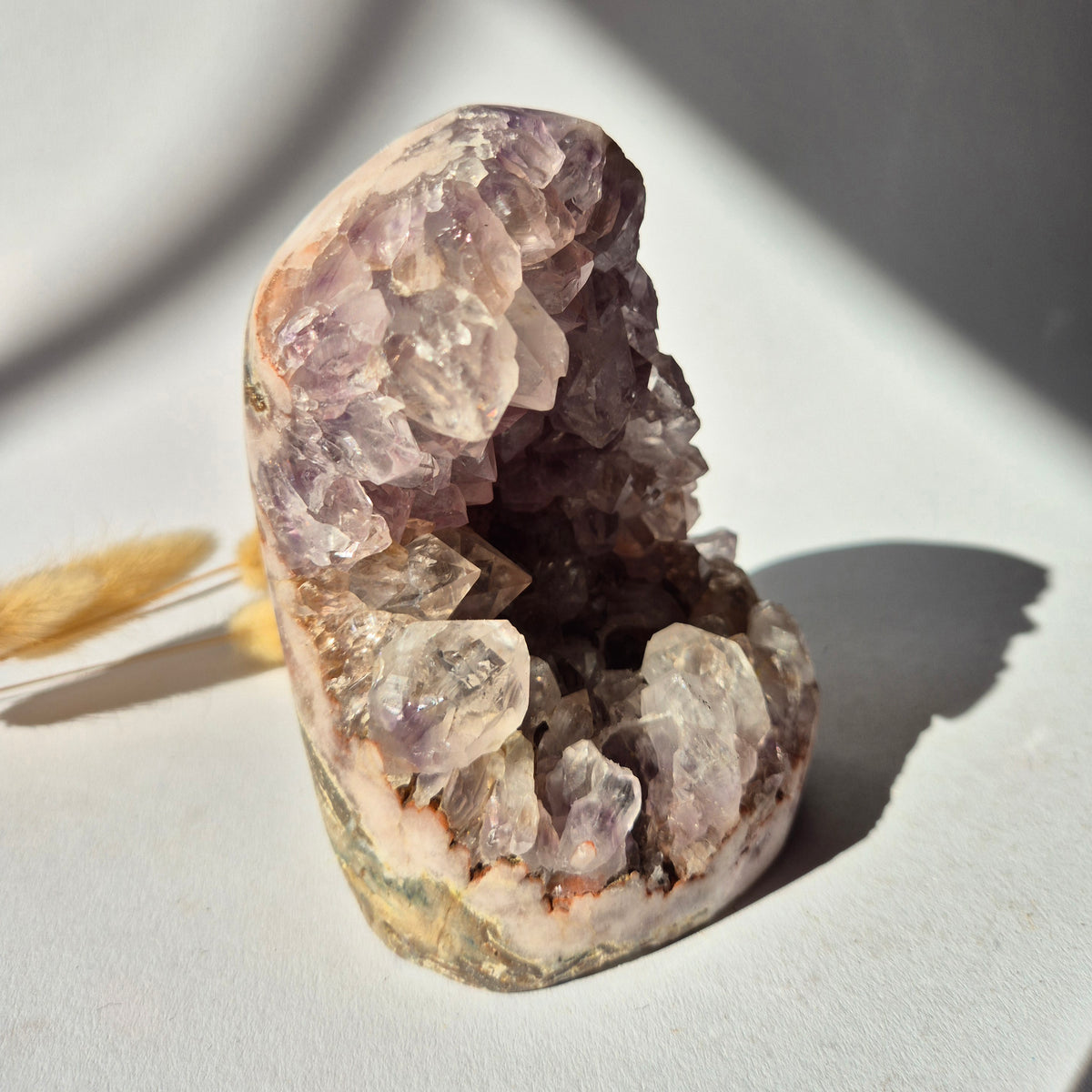 Druzy Pink Amethyst Freeforms &amp; Flames – Magische, sanfte Energie