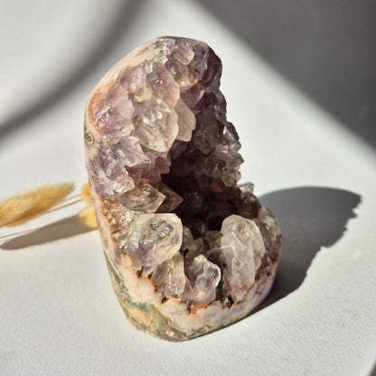 Druzy Pink Amethyst Freeforms &amp; Flames – Magische, sanfte Energie