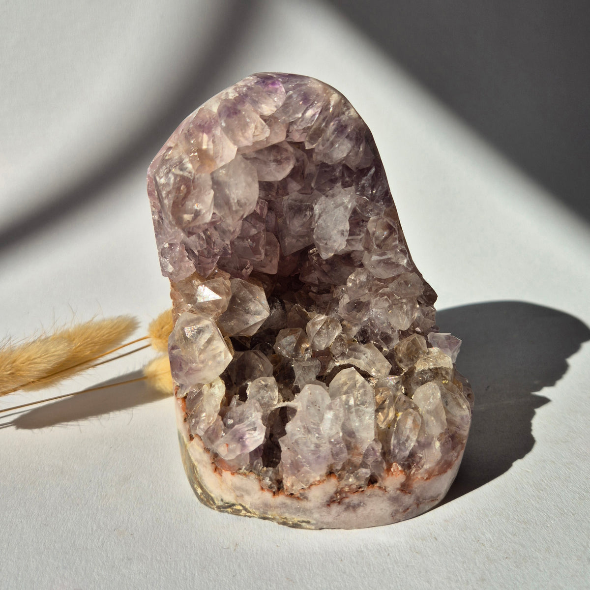 Druzy Pink Amethyst Freeforms &amp; Flames – Magische, sanfte Energie