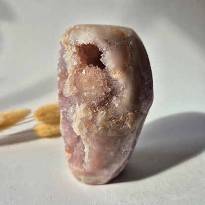 Roze Amethist Druzy Freeform 633gram – Natuurlijke Pink Amethyst uit Brazilië