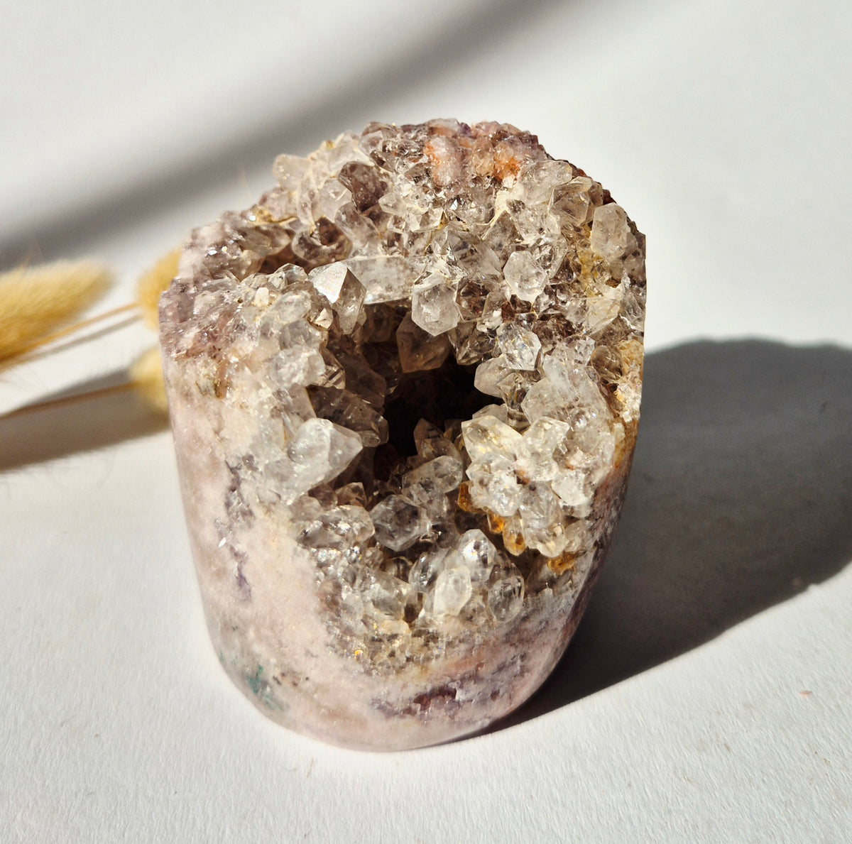 Roze Amethist Druzy Freeform 300gram – Natuurlijke Pink Amethyst uit Brazilië