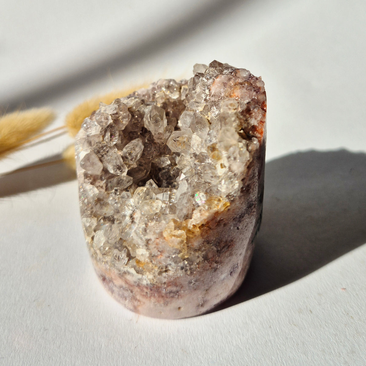 Roze Amethist Druzy Freeform 300gram – Natuurlijke Pink Amethyst uit Brazilië