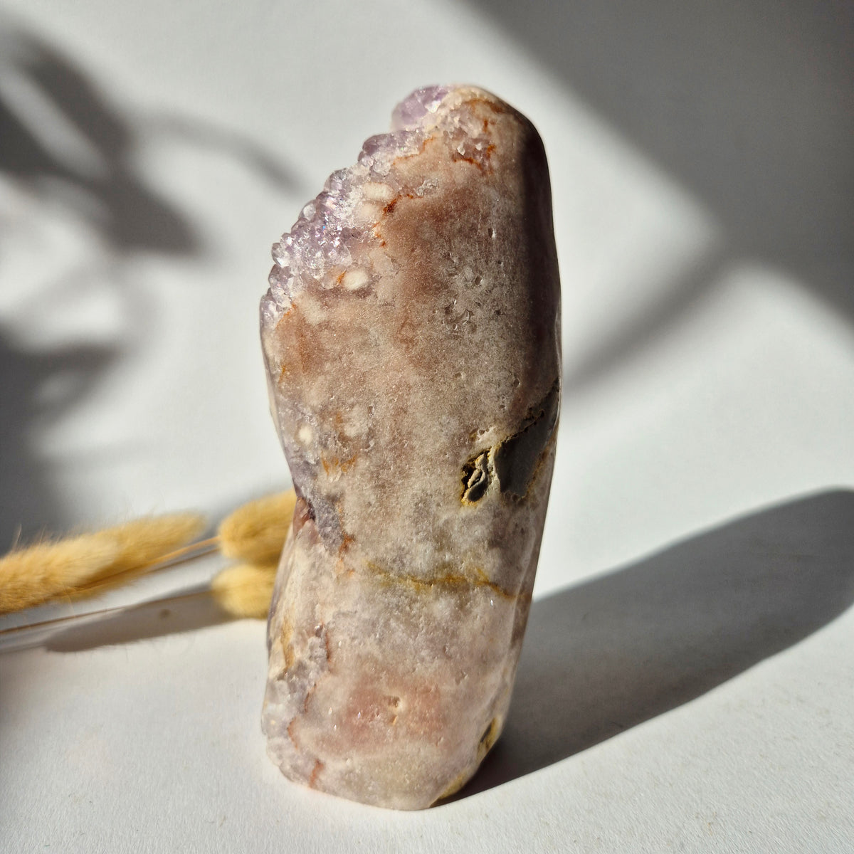 Gemstone Blue Moonstone Flame 7-9cm With Beautiful Flash