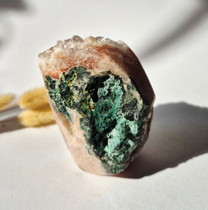 Roze Amethist Druzy Freeform 541gram – Natuurlijke Pink Amethyst uit Brazilië