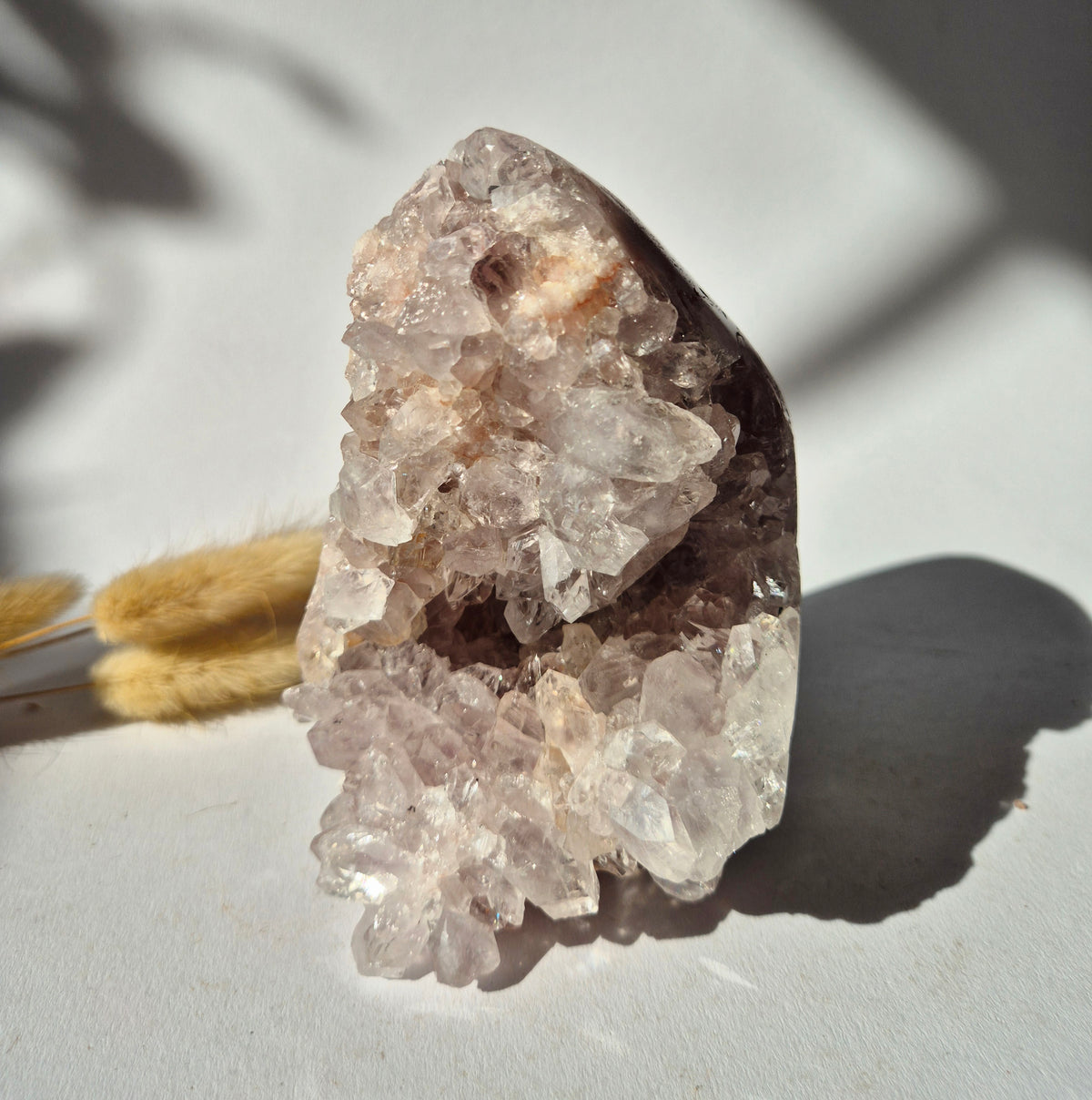 Roze Amethist Druzy Freeform 780gram – Natuurlijke Pink Amethyst uit Brazilië