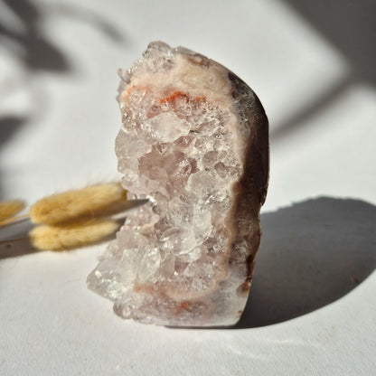 Roze Amethist Druzy Freeform 780gram – Natuurlijke Pink Amethyst uit Brazilië