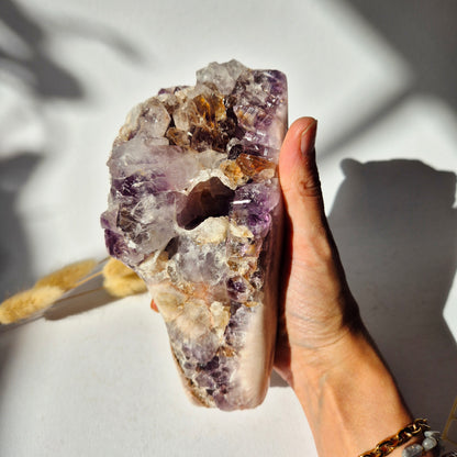 Roze Amethist Druzy Freeform 1118gram – AA+ Natuurlijke Pink Amethyst uit Brazilië