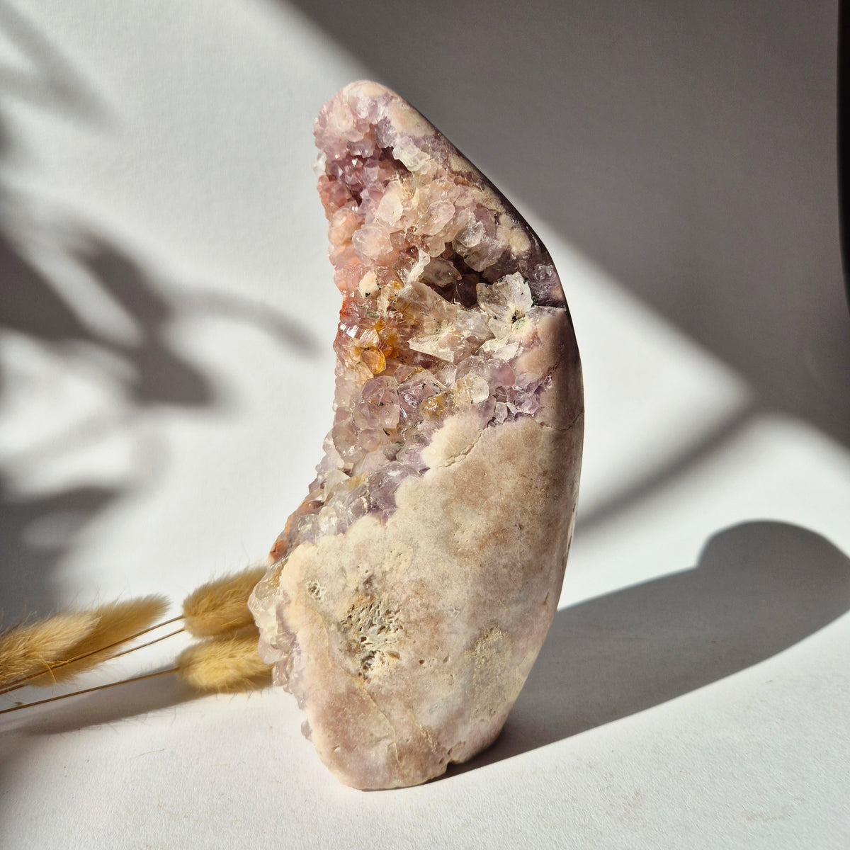 Roze Amethist Druzy Freeform 1100gram – AA+ Natuurlijke Pink Amethyst uit Brazilië